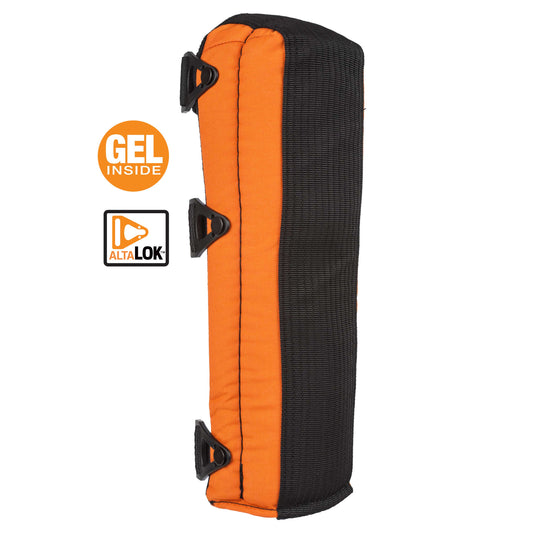 Alta GUARD™ EXT-Shin Guards Orange With 3 AltaLOK™ Fasteners