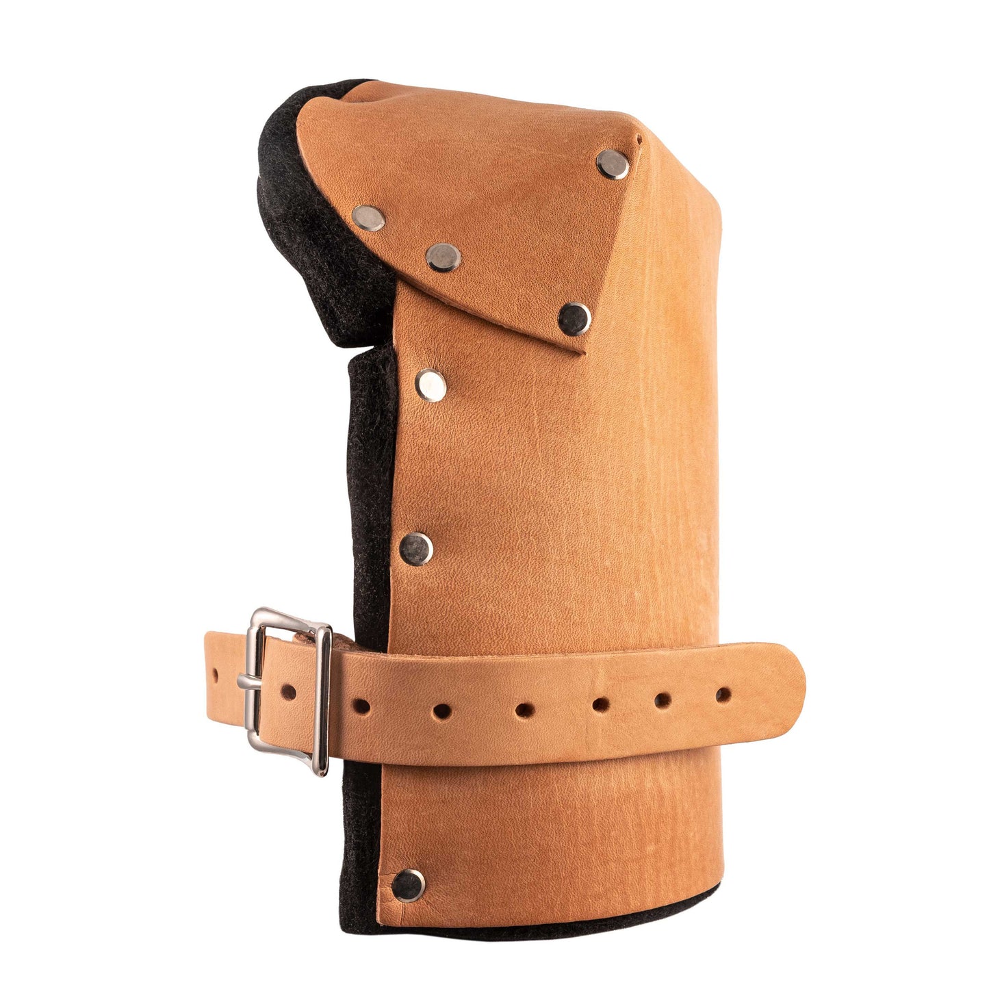 ALTA Leather Knee Pad with single adjustable strap