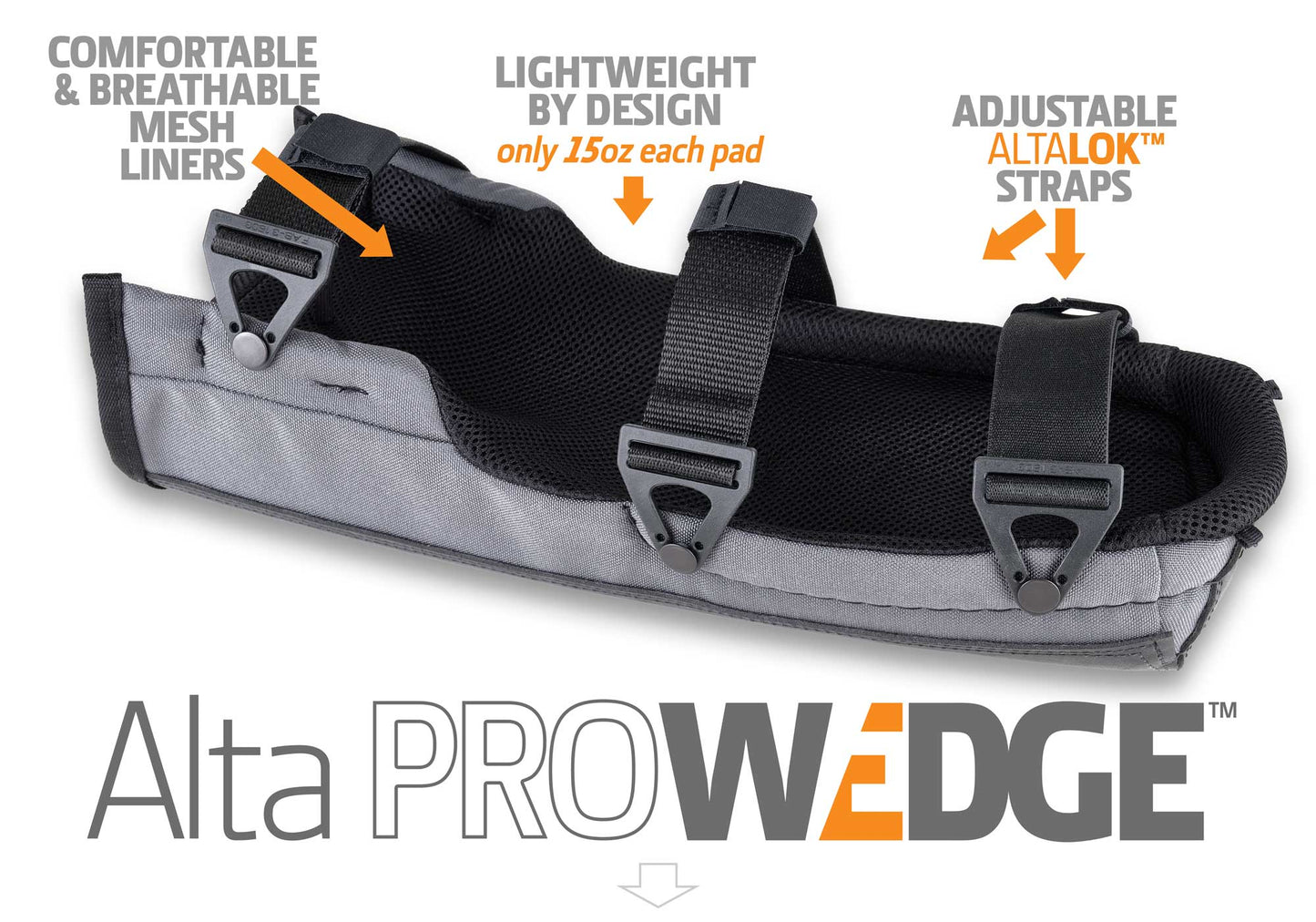 Alta PRO-WEDGE™ Knee Pads with NEOPRENE Top Straps – ALTA Industries